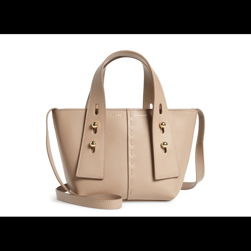 Frame Les second mini leather tote (new w/ tag)